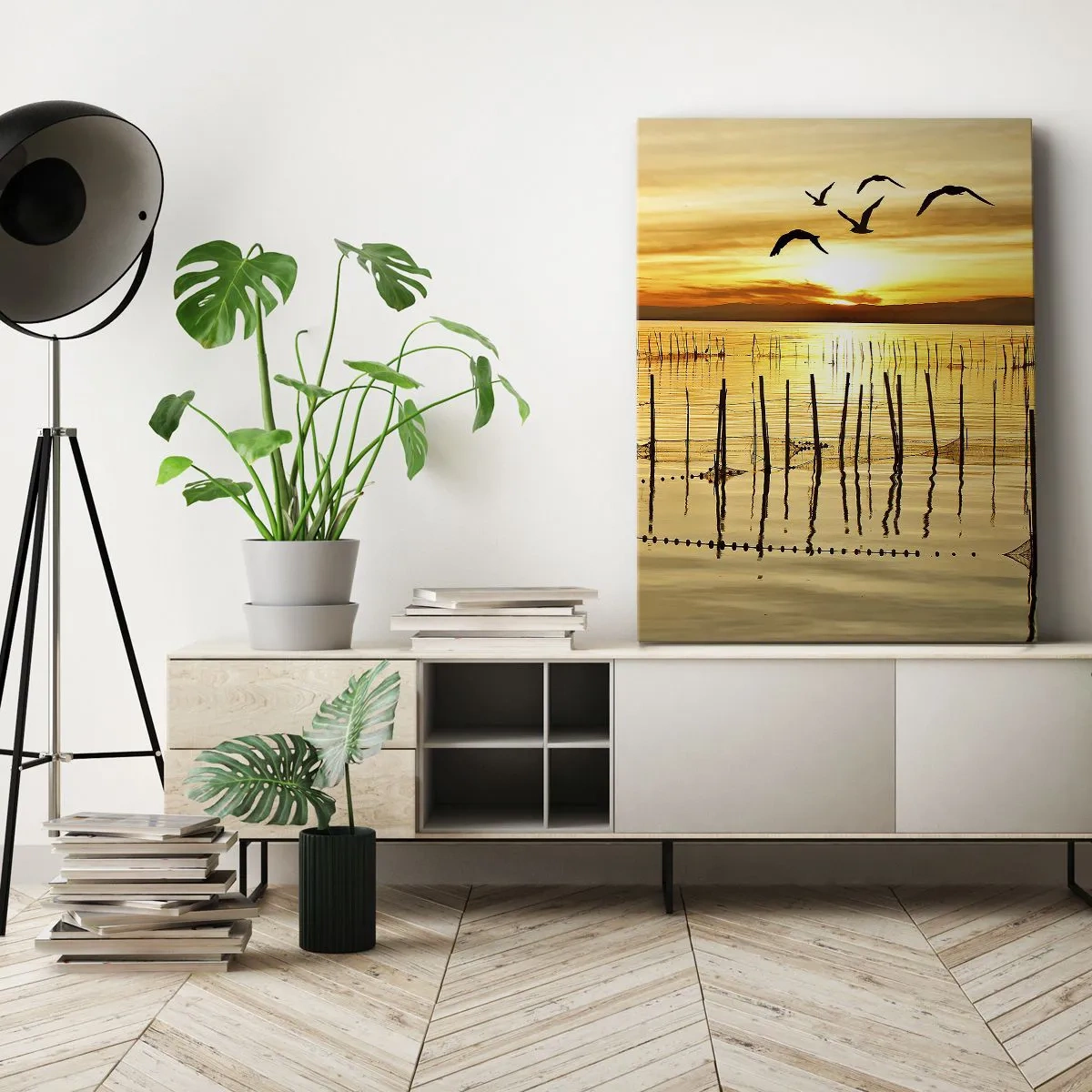 Tablou pe pânză - În zona pescuitului - 50x70 cm