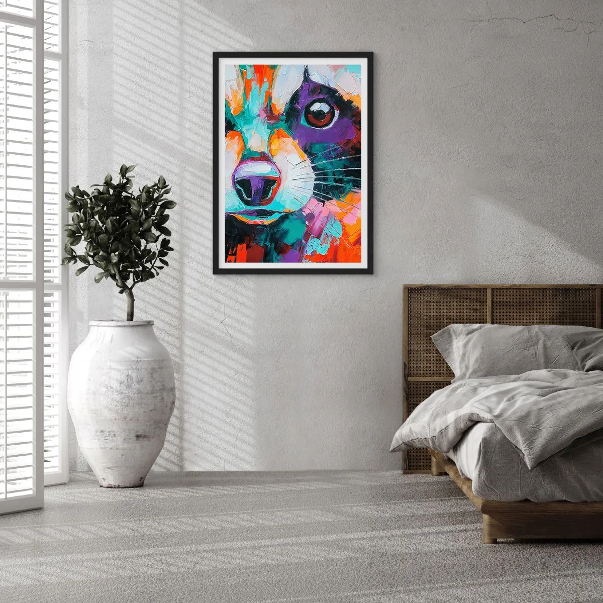 Poster în ramă neagră - Doar emoții bune - 61x91 cm