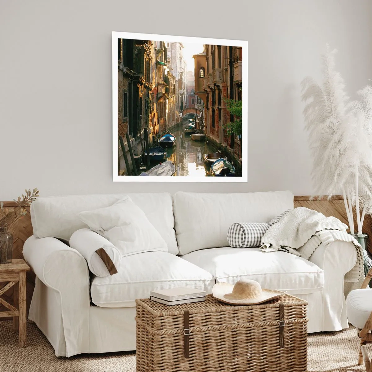 Poster - Pe o străduță venețiană - 30x30 cm
