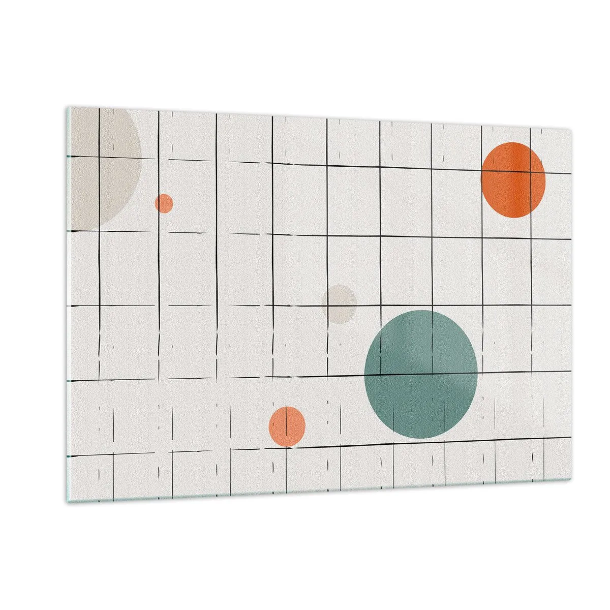 Tablou pe sticlă - În capcană. Noi sau ele? - 120x80 cm