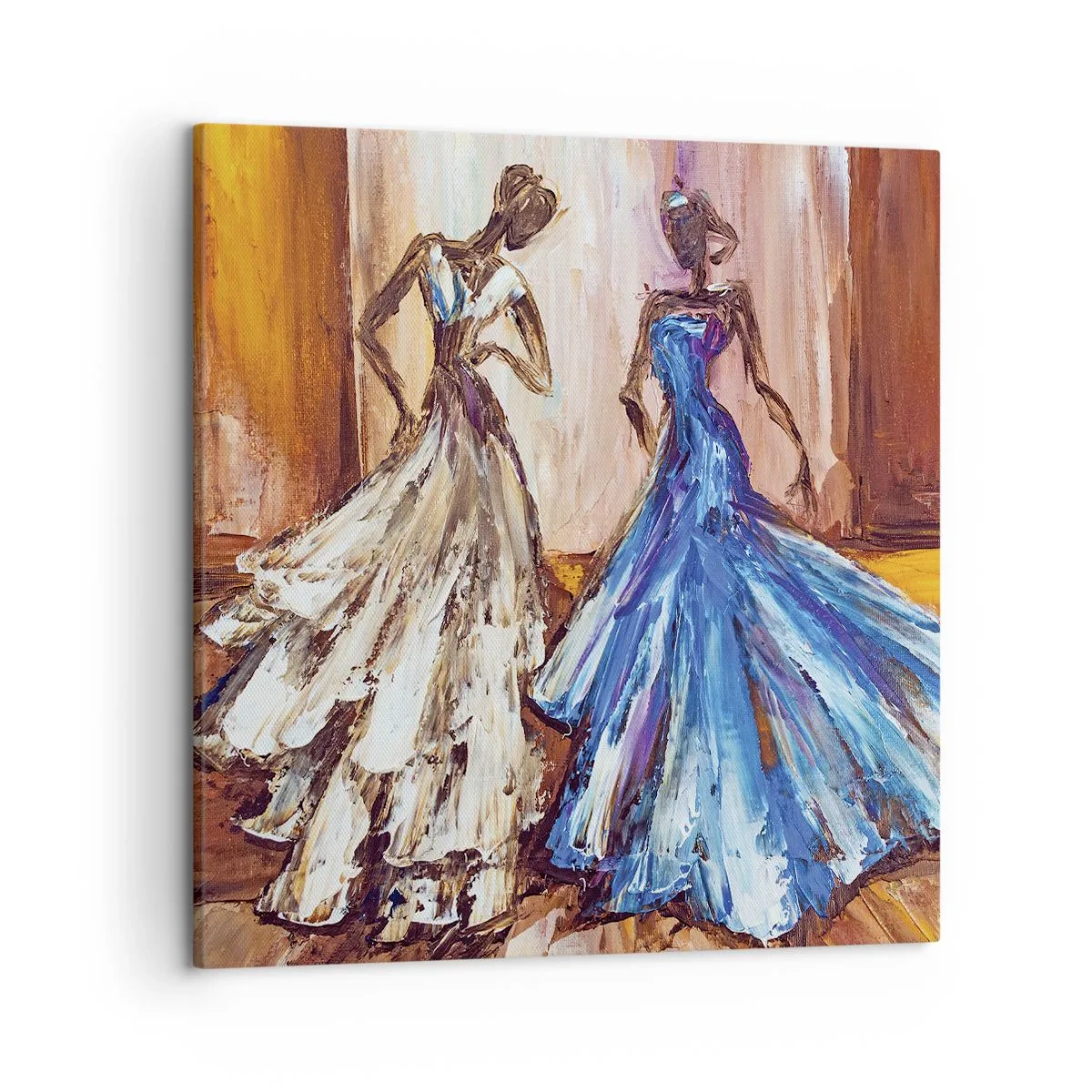 Tablou pe pânză - Duetul fermecător - 50x50 cm