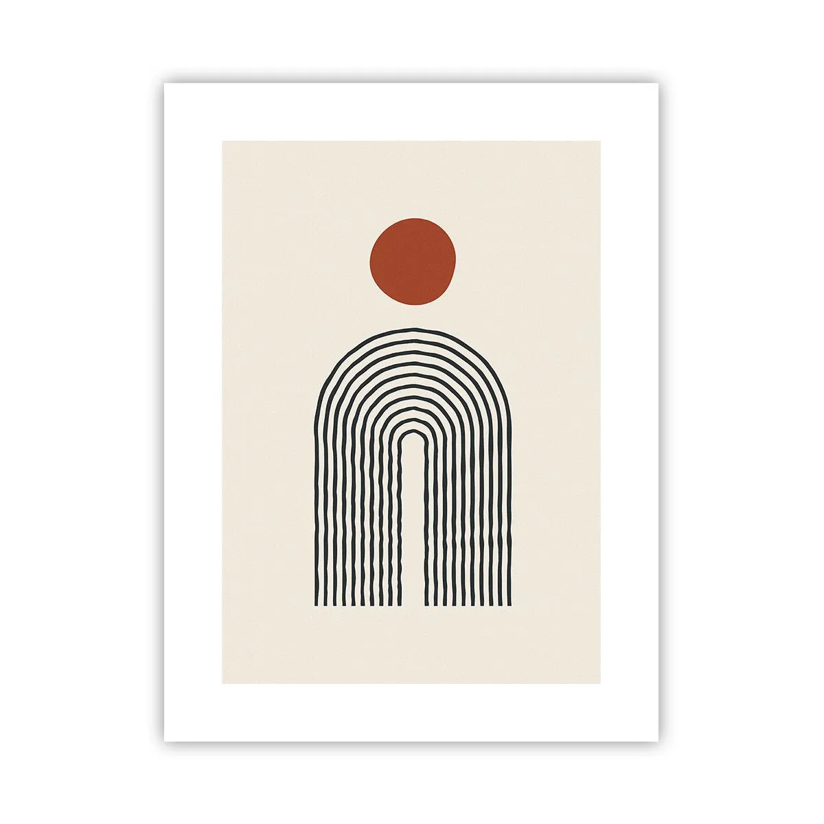 Poster - Magnetismul formelor și al culorilor - 30x40 cm
