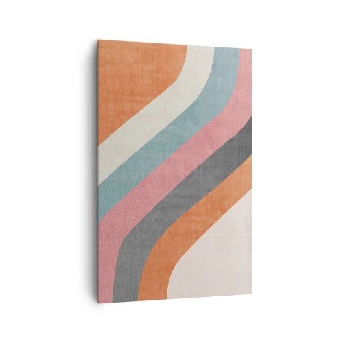 Tablou pe pânză - Compoziție diagonală - mișcare - 80x120 cm