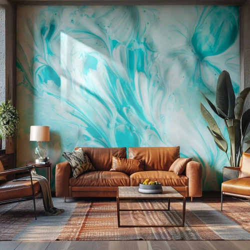 Tapet Premium Canvas - Împreună pentru totdeauna - Abstracția, Bucată, Boho - 300x210 cm