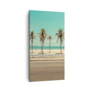 Tablou pe pânză - La paza plajei - 55x100 cm