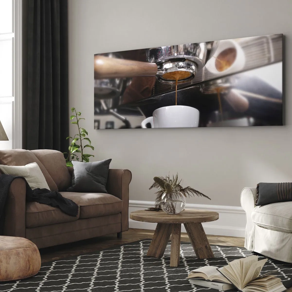 Tablou pe pânză - Cel mai bun moment al zilei - 160x50 cm