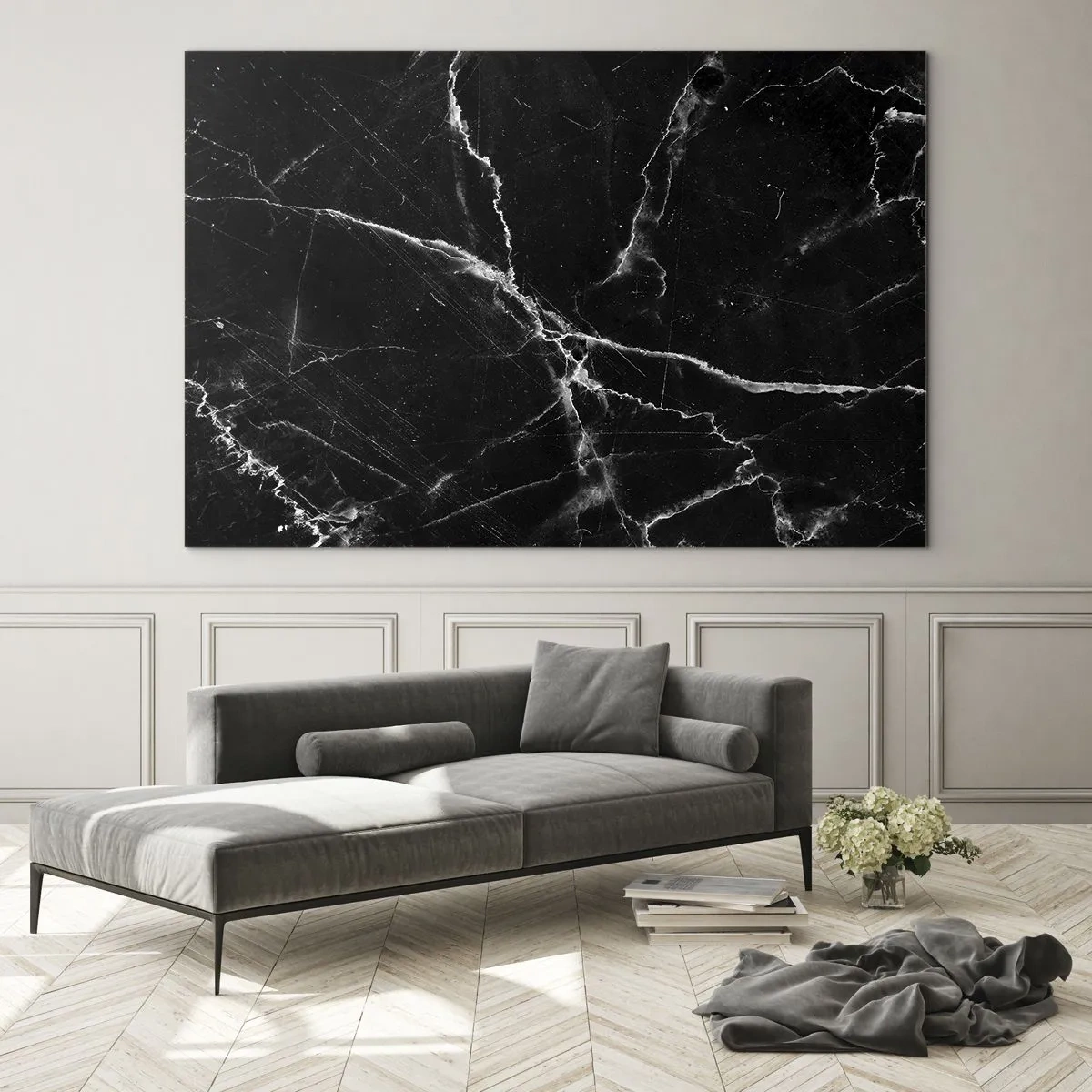 Tablou pe sticlă - Viața secretă a unei pietre - 120x80 cm