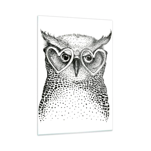 Tablou pe sticlă - Cu înțelepciune și dragoste - 50x70 cm