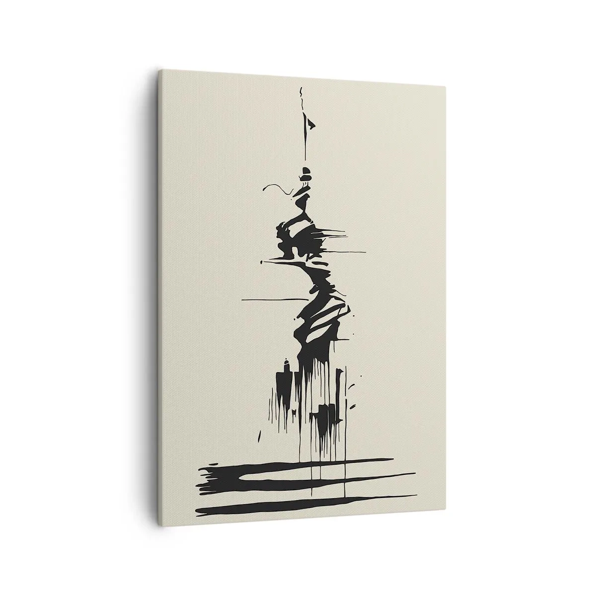 Tablou pe pânză - Abstracție pripită - 50x70 cm