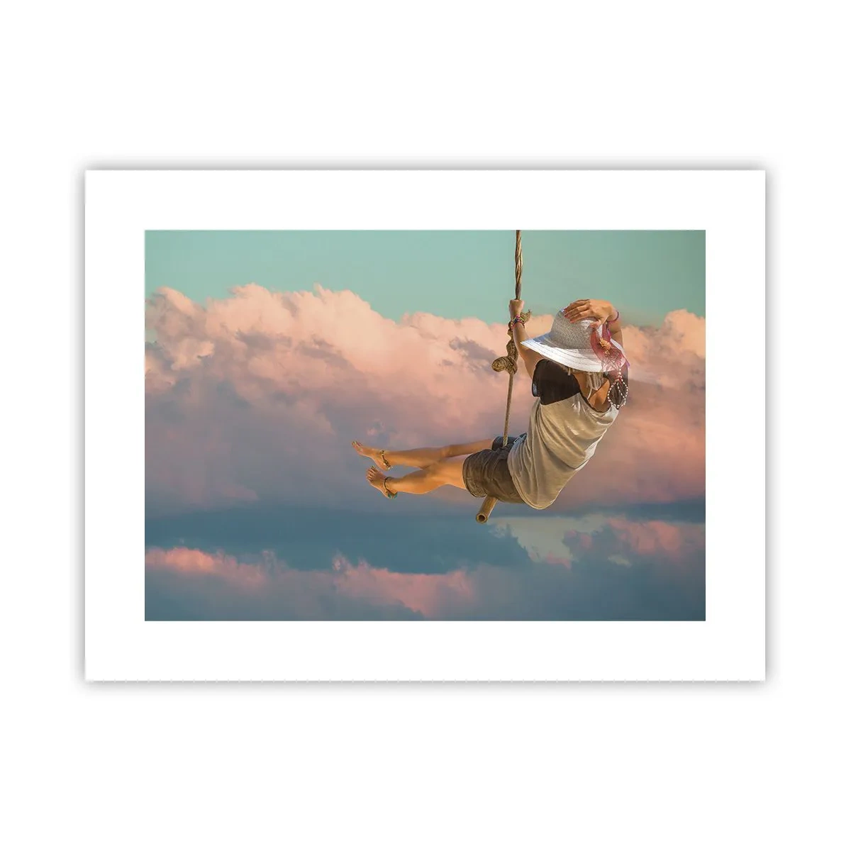 Poster - Distracție în nori - 40x30 cm