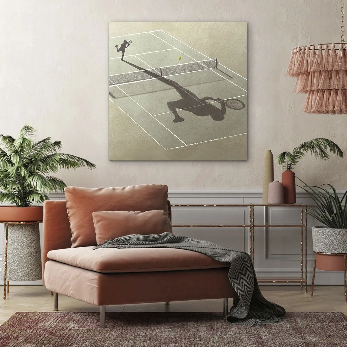 Tablou pe pânză - Învinge-te pe tine însuți - 70x70 cm