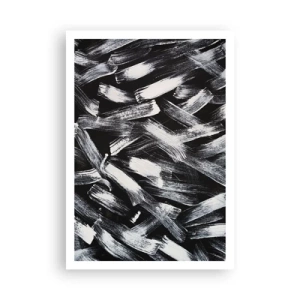 Poster - Abstracție în spirit industrial - 70x100 cm