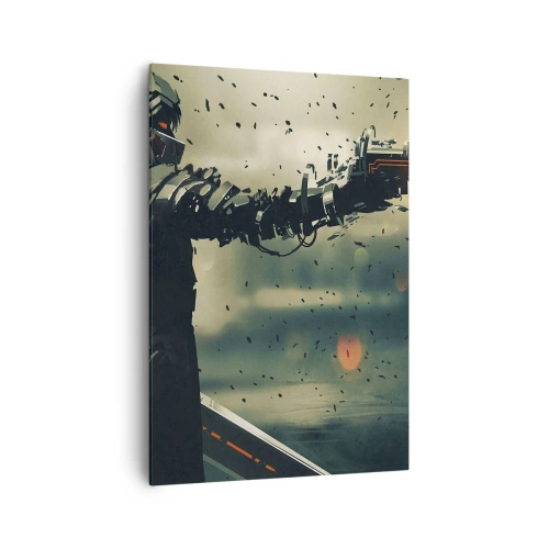 Tablou pe pânză - Armă letală - propriul tău Terminator - 70x100 cm