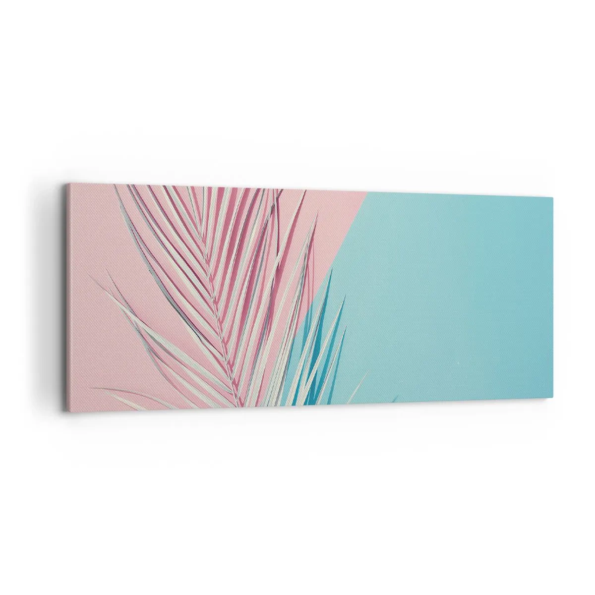 Tablou pe pânză - Impresie tropicală - 100x40 cm