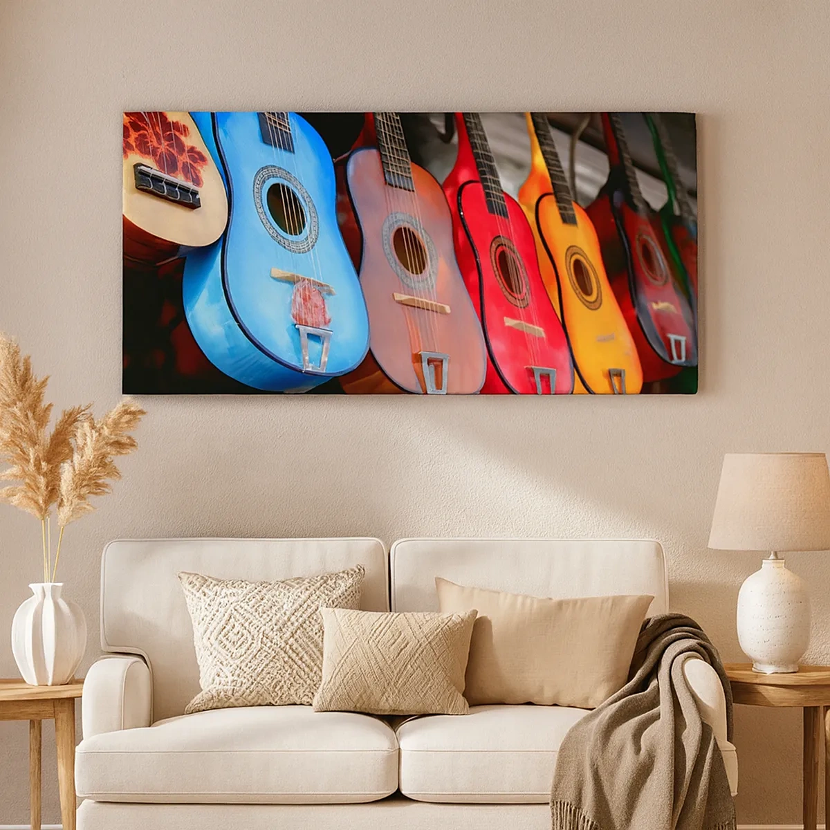 Tablou pe pânză - Vibrații latino - 30x30 cm