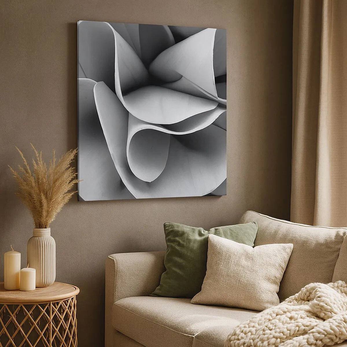 Tablou pe pânză - Se întâmplă în spațiu - 30x30 cm