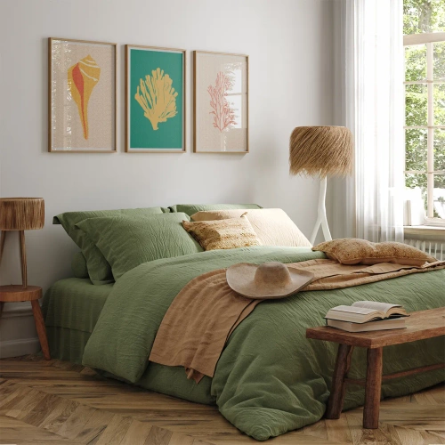 Green vibes - Inspiratie pentru dormitor