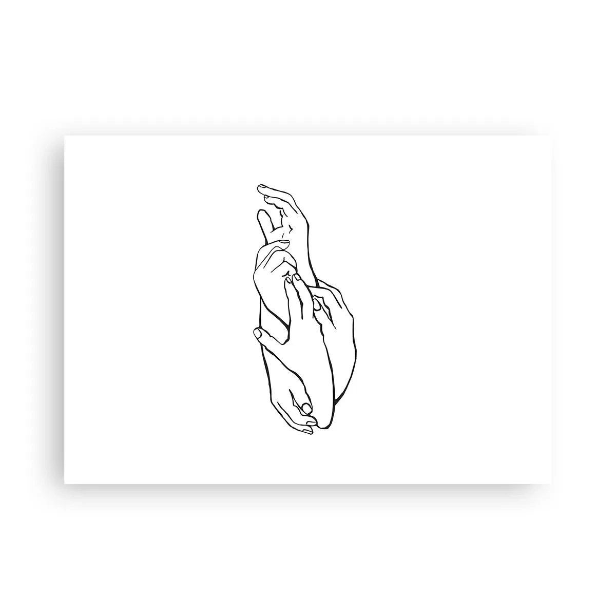 Poster - Atingere bună - 70x50 cm