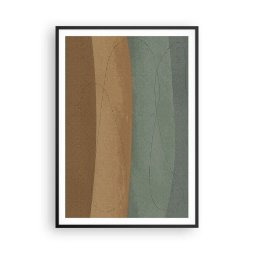 Poster în ramă neagră - Compoziție orizontală - 70x100 cm