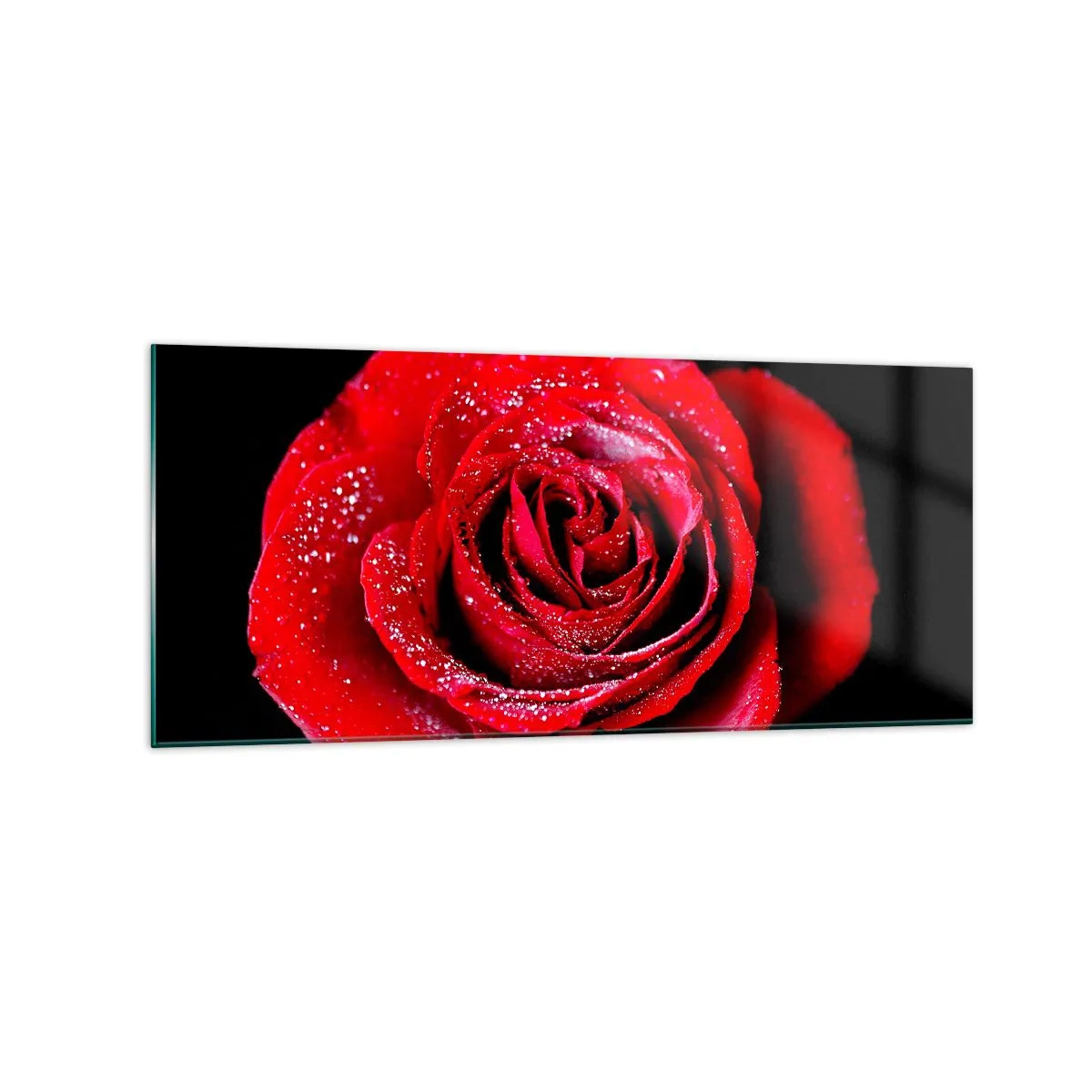 Tablou pe sticlă - Pur și simplu dragoste - 120x50 cm