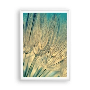 Poster în ramă albă - Așteptând vântul - 70x100 cm