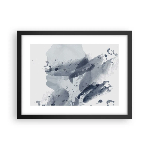Poster în ramă neagră - Un studiu al naturii de apă - 40x30 cm