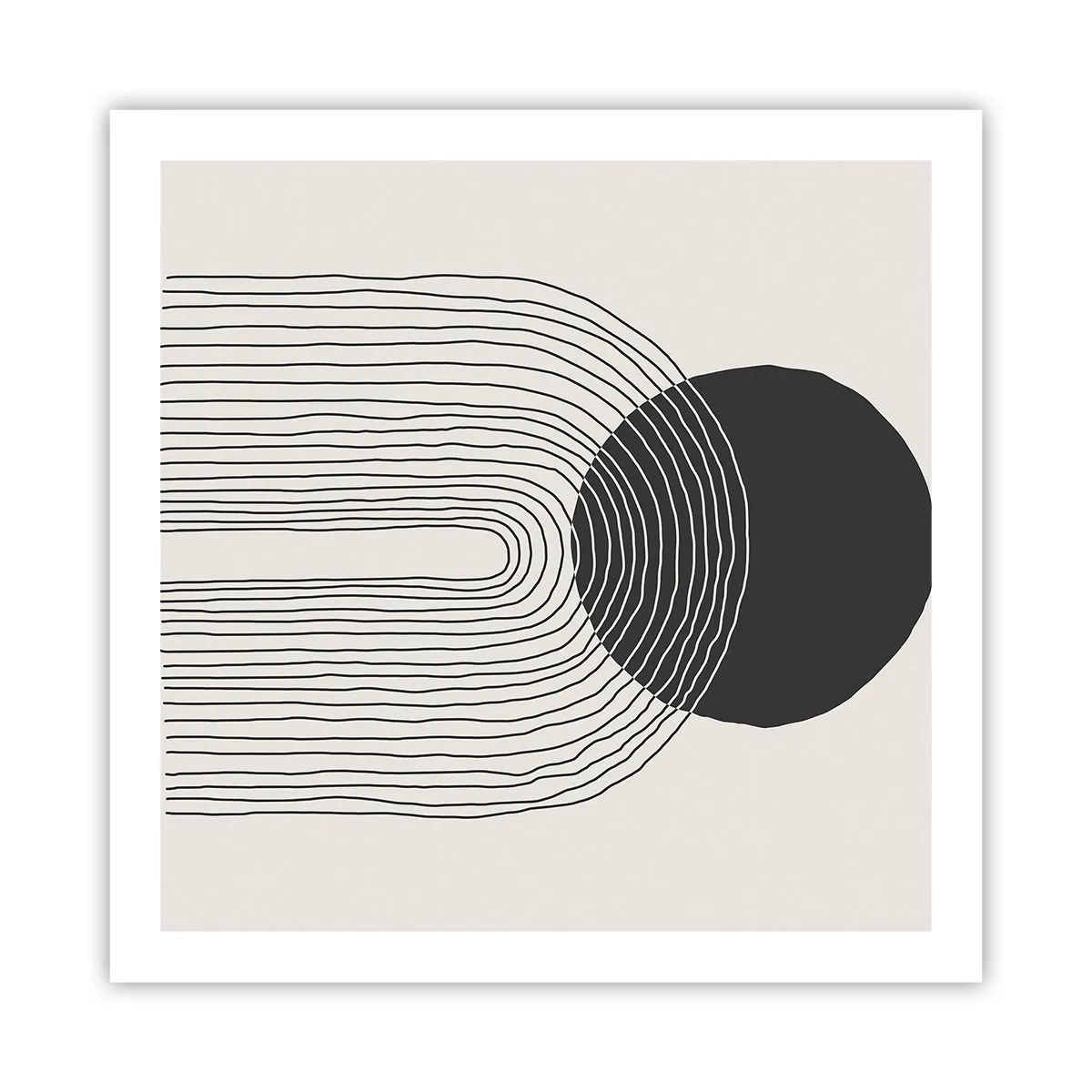 Poster - Tremurând și încrezător - 60x60 cm