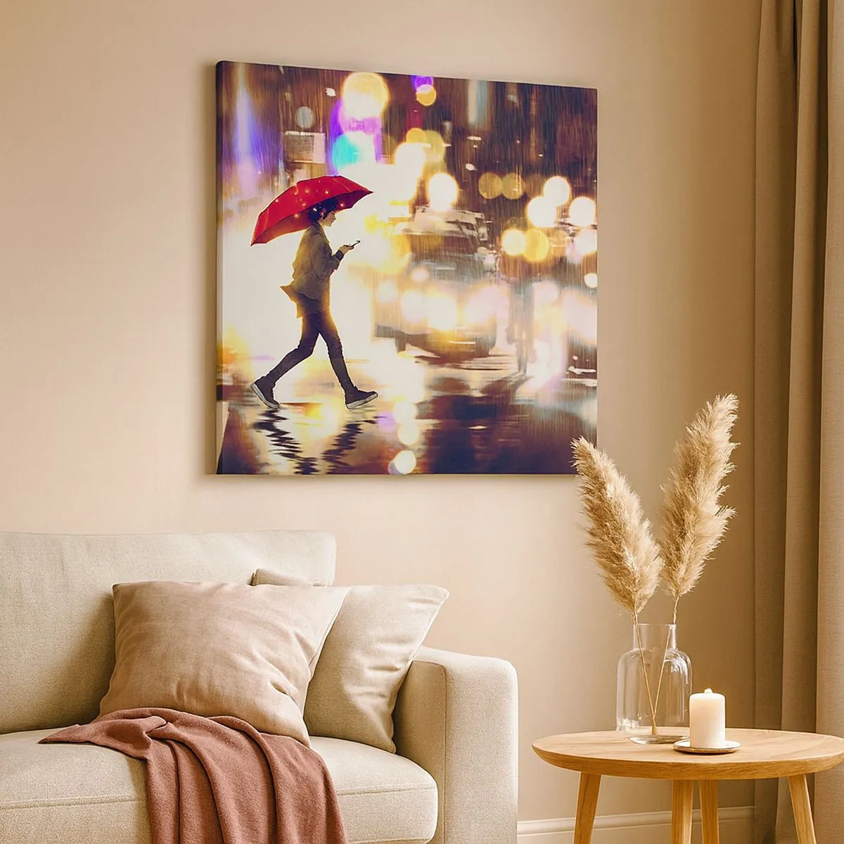 Tablou pe pânză - Și totuși este însorită - 30x30 cm