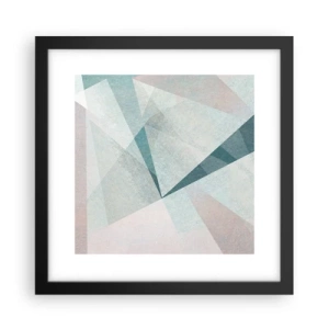Poster în ramă neagră - Calm și totuși dinamic - 30x30 cm