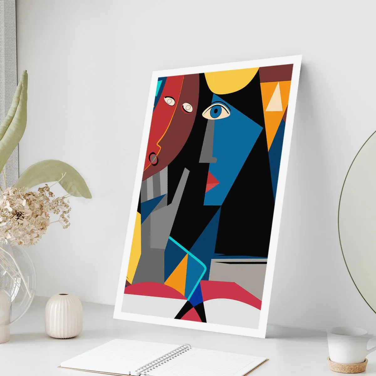 Poster - Discuția cubiștilor - 30x40 cm