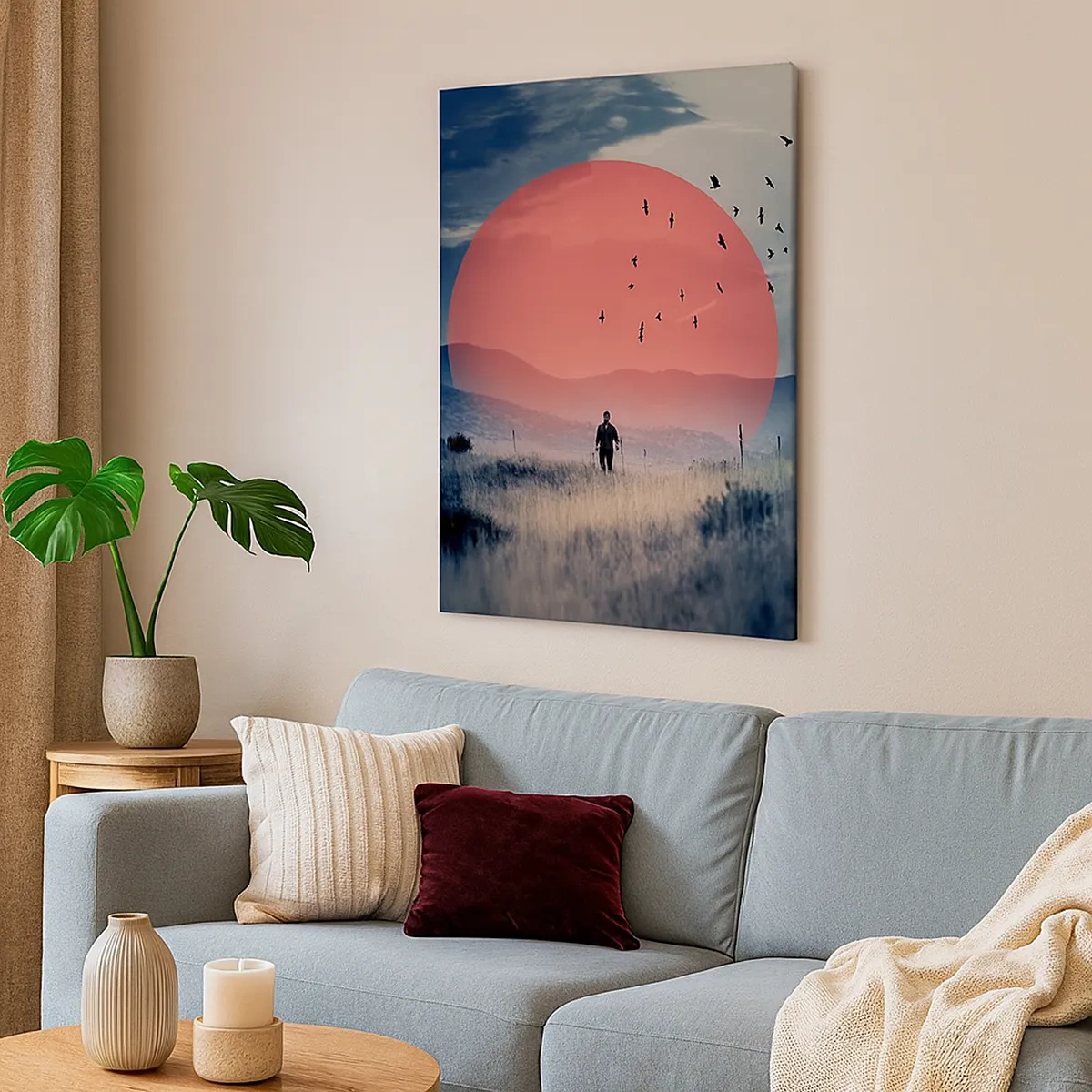 Tablou pe pânză Canvas - Se simt bine acolo unde sunt - 50x70 cm