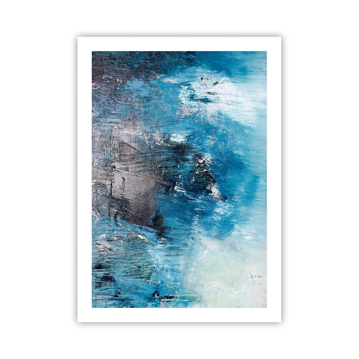 Poster - Rapsodie albastră - 50x70 cm