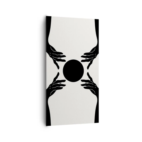 Tablou pe pânză - Semnul secret - 65x120 cm