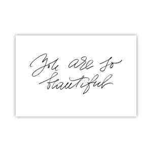 Poster - Serios, crede-mă... - 91x61 cm