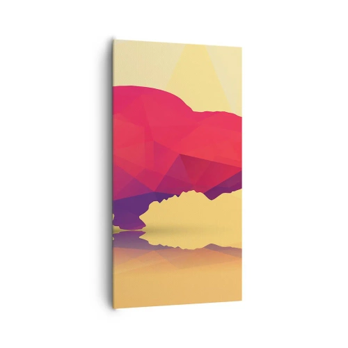 Tablou pe pânză - Puterea amarantului de zimbru - 65x120 cm