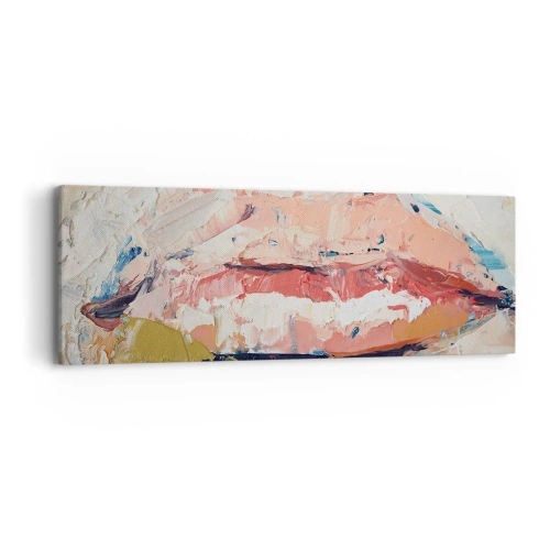 Tablou pe pânză - Trezește simțurile - 90x30 cm