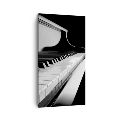 Tablou pe pânză - Armonia formelor și a culorilor - 45x80 cm