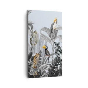 Tablou pe pânză - O fabulă africană - 45x80 cm