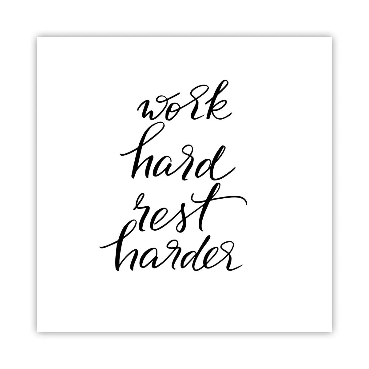 Poster - Echilibrul vieții - 50x50 cm