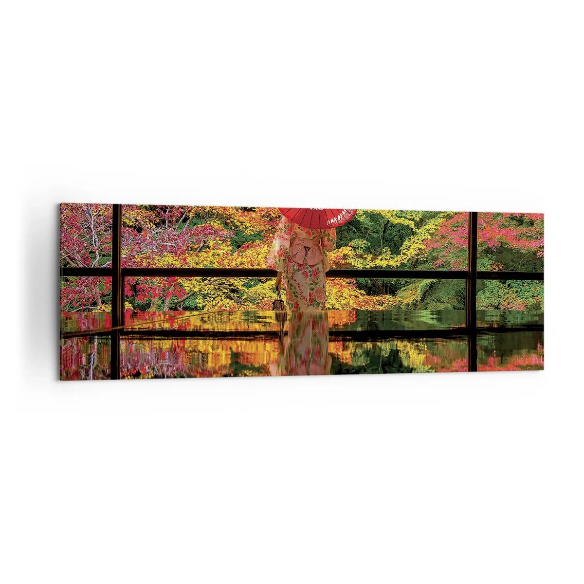 Tablou pe pânză - În templul naturii - 160x50 cm