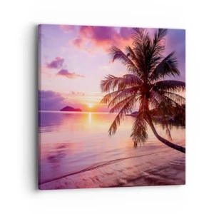 Tablou pe pânză - Euforie până la orizont - 40x40 cm