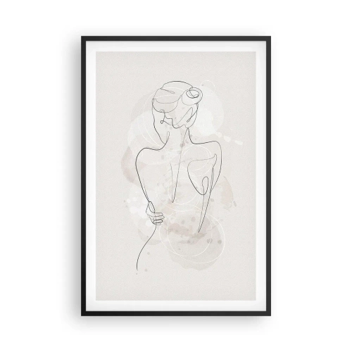 Poster în ramă neagră - Ca un instrument sensibil - 61x91 cm