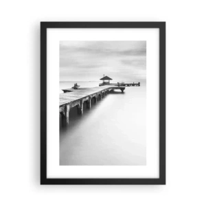 Poster în ramă neagră - În depărtare - 30x40 cm