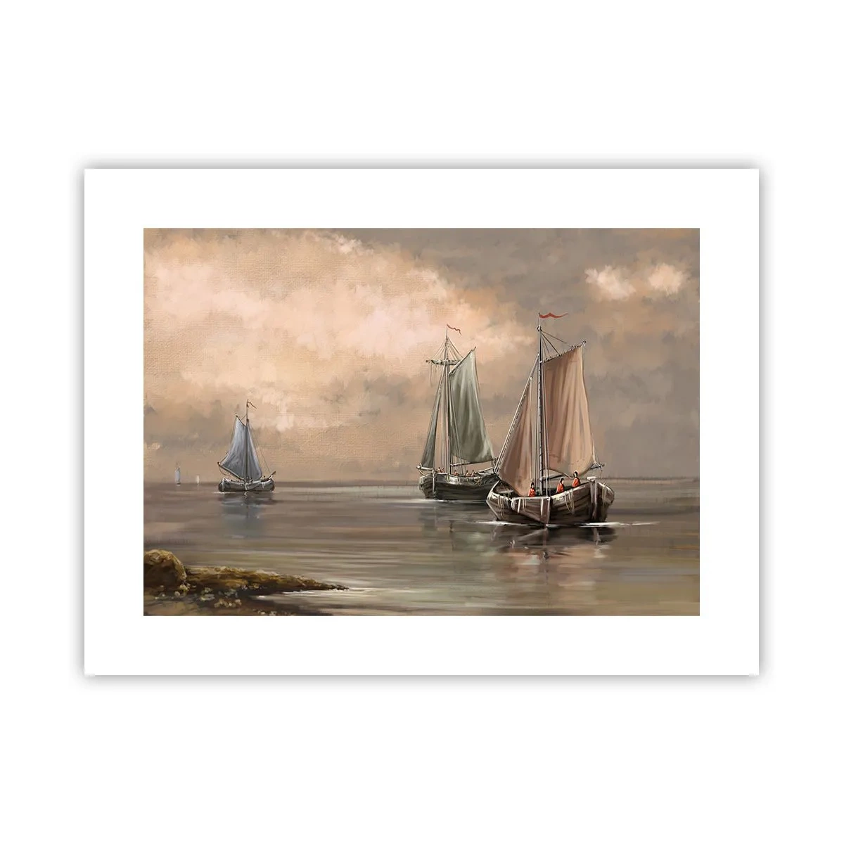 Poster - Întoarcerea marinarilor - 40x30 cm