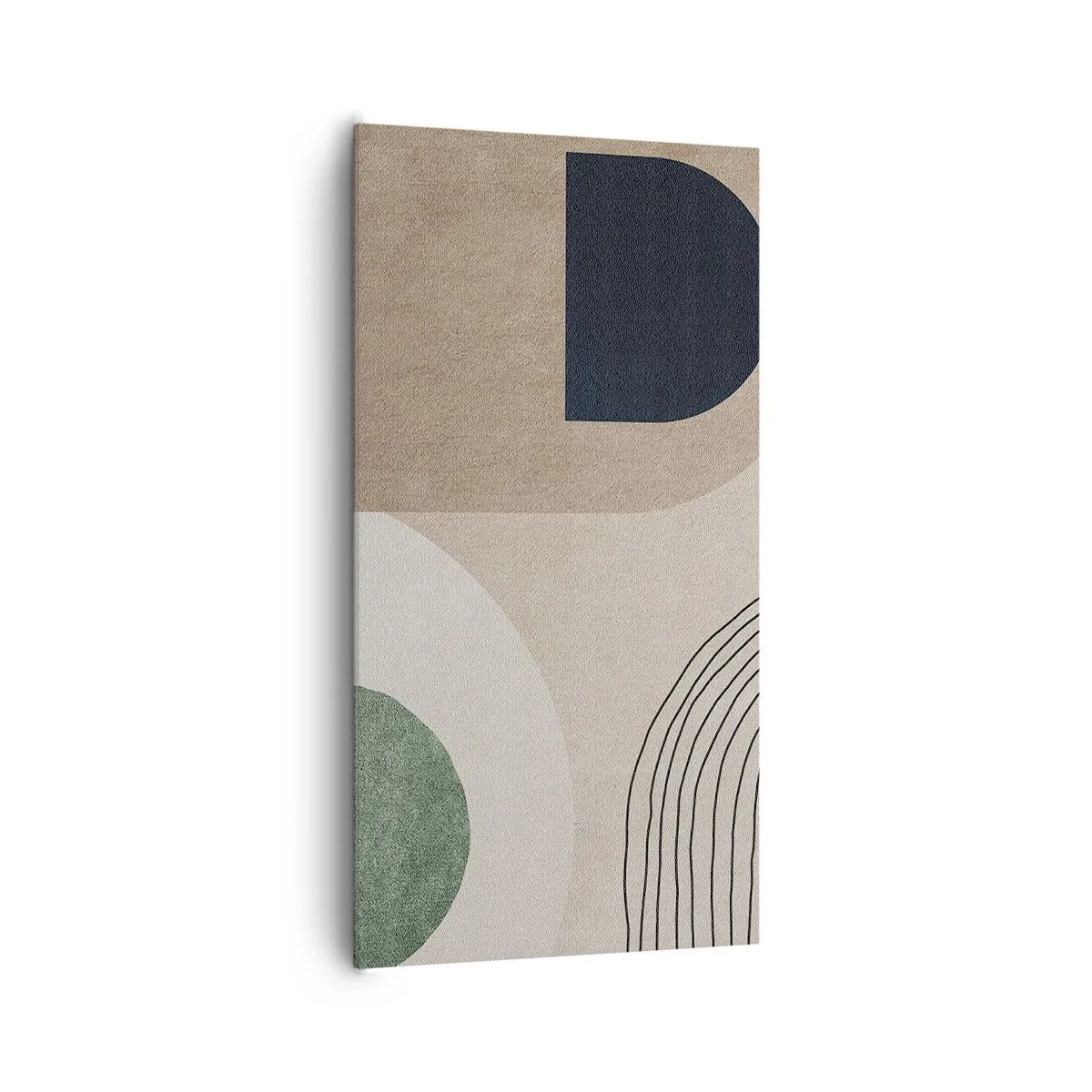 Tablou pe pânză - Blândețea ovalului - 65x120 cm