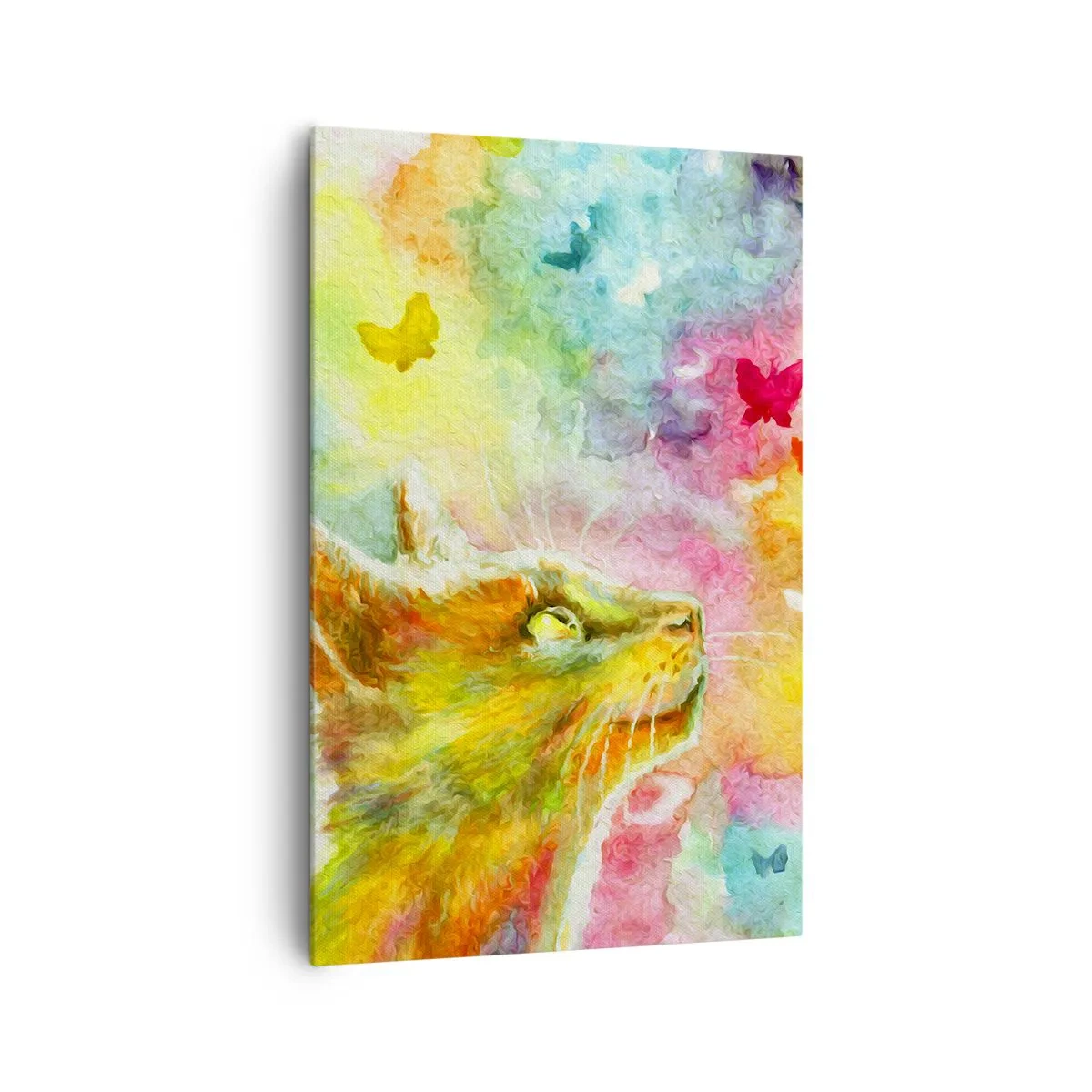 Tablou pe pânză - Raiul pisicilor - 80x120 cm