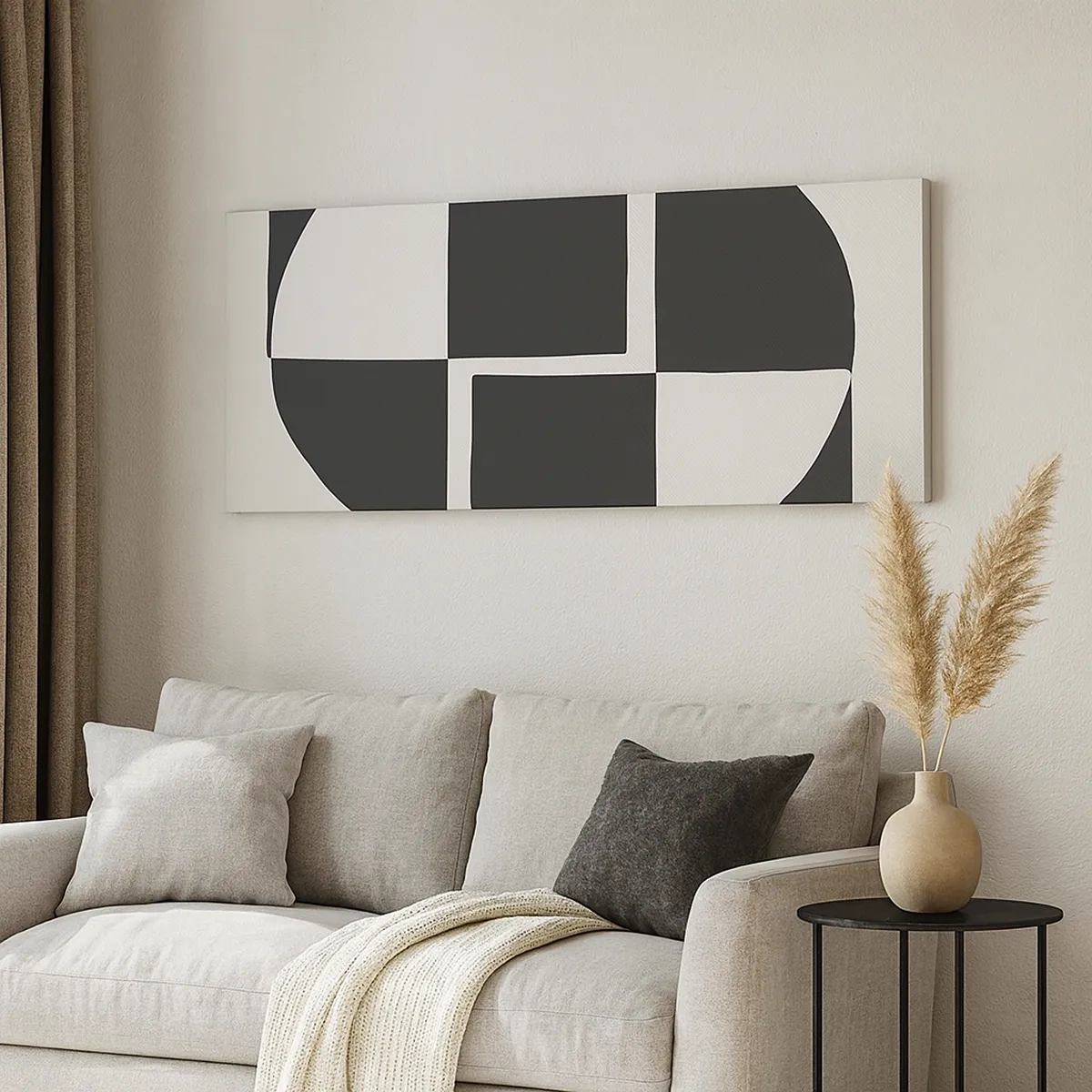 Tablou pe pânză - Antiteză - sinteză - 30x30 cm