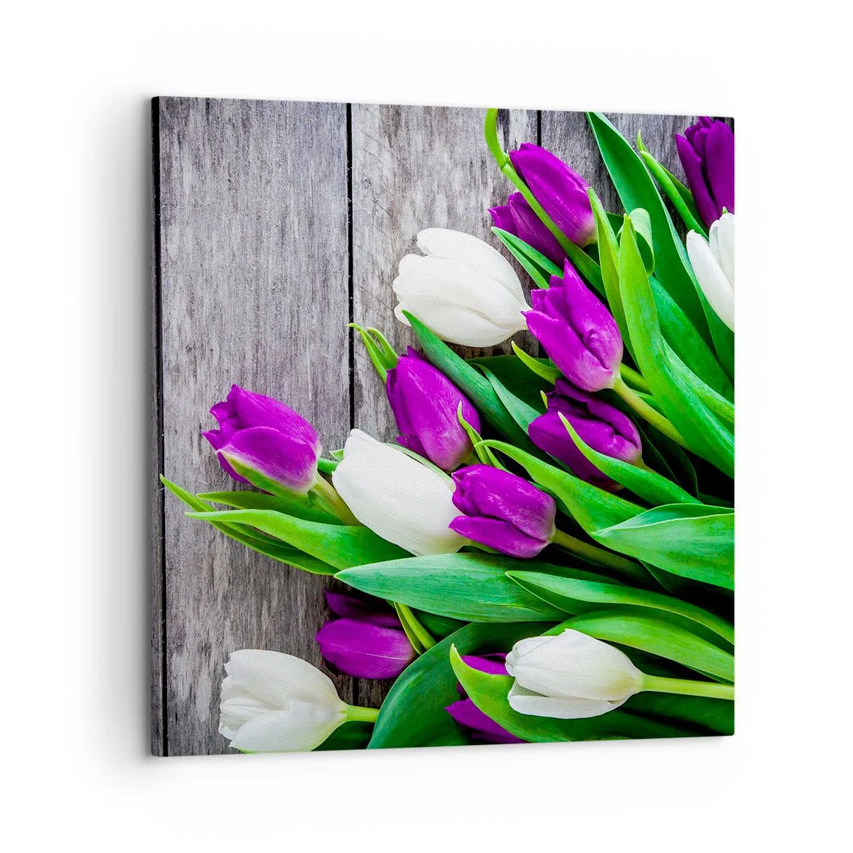 Tablou pe pânză - În ziua festivalului de primăvară - 60x60 cm