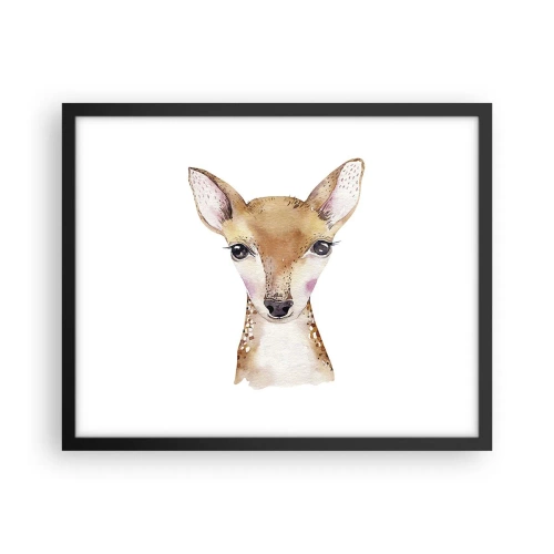 Poster în ramă neagră - Natura inocenței - 50x40 cm