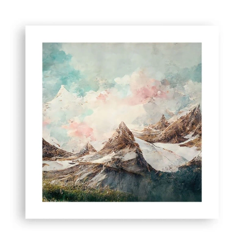 Poster - Lame de piatră - 40x40 cm